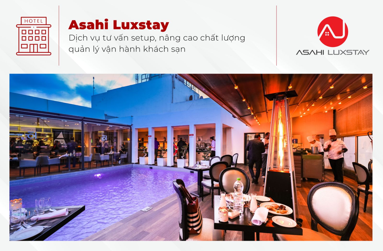 Asahi Luxstay - Cung cấp dịch vụ tư vấn quản lý vận hành khách sạn