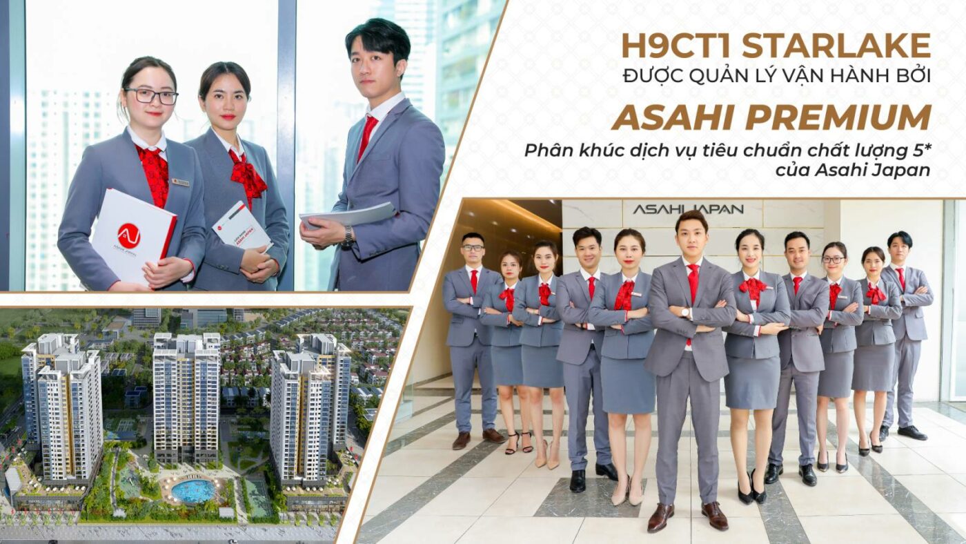 Asahi Japan ra mắt thương hiệu cao cấp Asahi Premium tại dự án chung cư H9CT1 Starlake