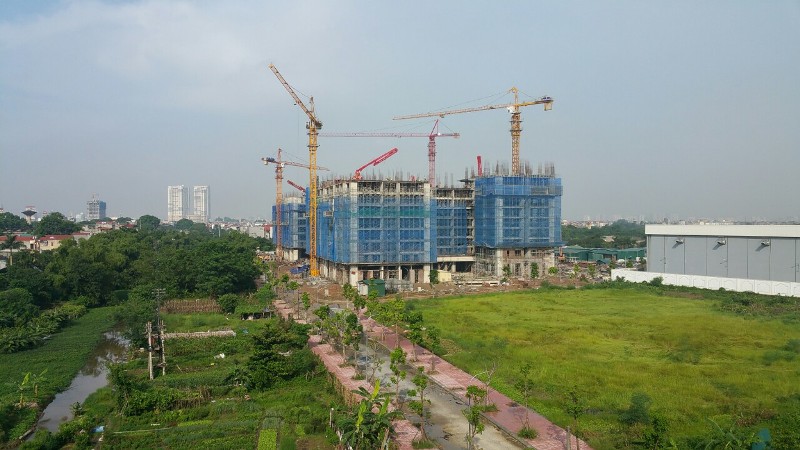 Điểm cộng tiến độ dự án Hà Nội Homeland đang gây sốt thị trường Long Biên