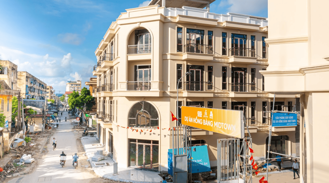 Hồng Bàng Midtown tăng tốc tiến độ, sẵn sàng bàn giao 