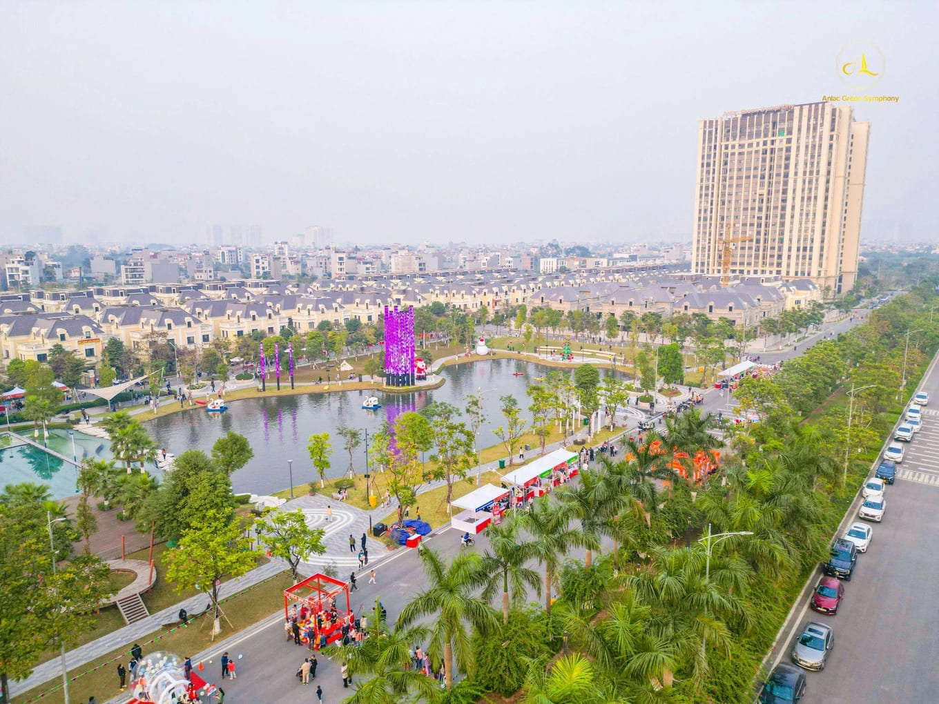 Biệt thự hiện hữu tại Anlac Green Symphony kỳ vọng hút người mua