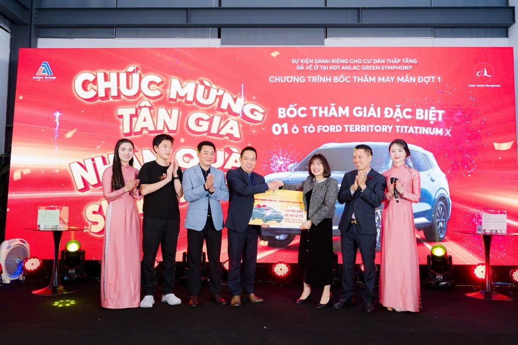 Anlac Green Symphony tri ân khách hàng qua sự kiện “Chúc mừng tân gia - Nhận quà sung túc”