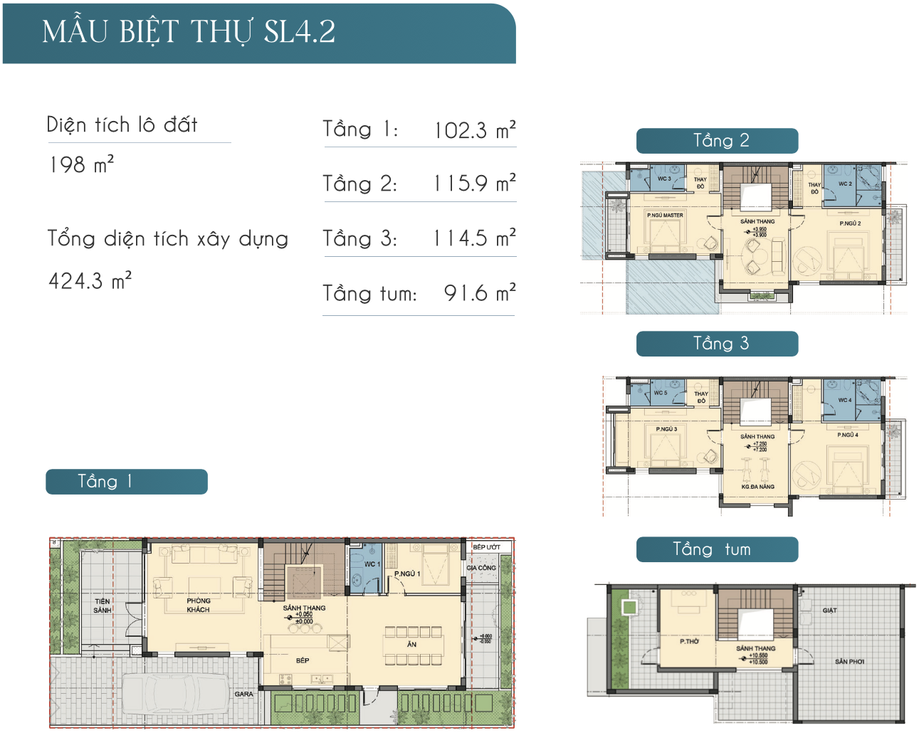 Biệt thự An Quý Villa - KĐT mới Dương Nội