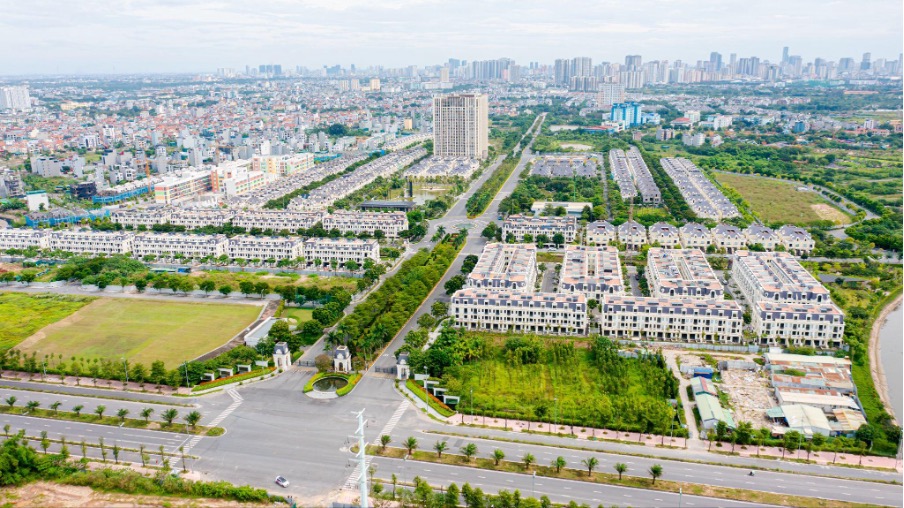 Shophouse Anlac Green Symphony nằm ngay sát đường vành đai 3.5 & dãy cao tầng trong tương lai