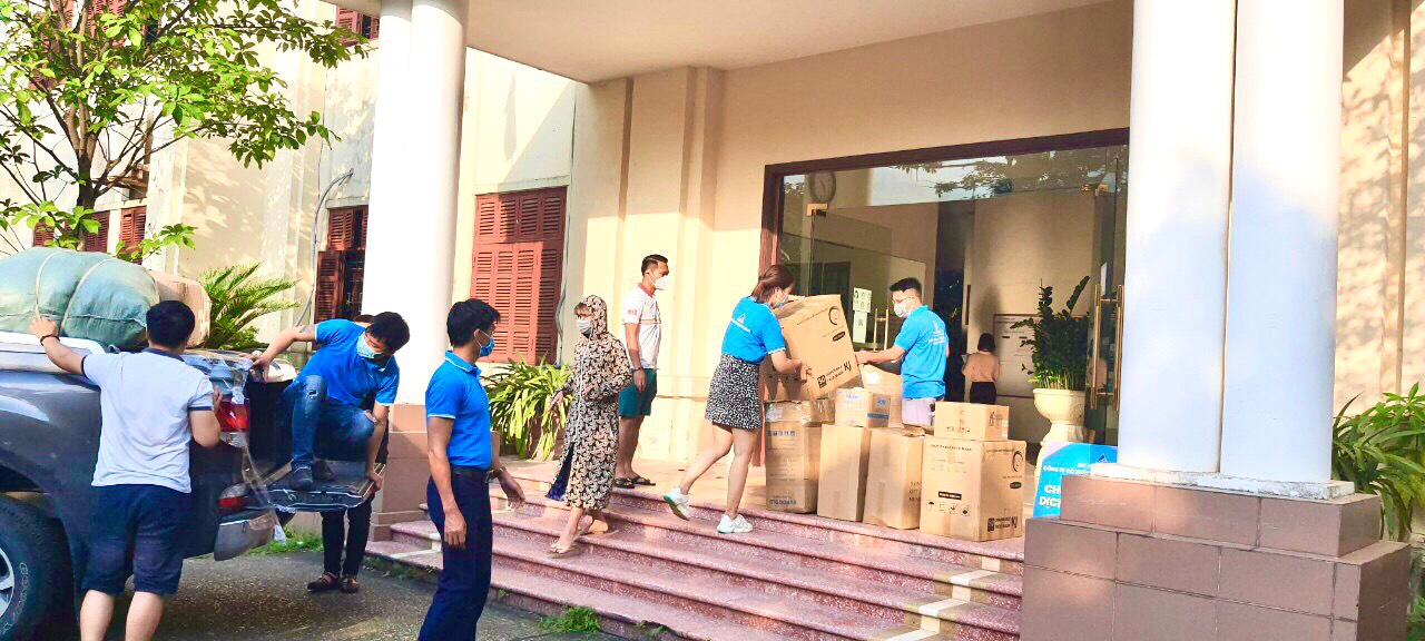 Đất Xanh Duyên Hải hỗ trợ đội ngũ y bác sỹ tại Thái Bình, Vĩnh Phúc và Bắc Ninh
