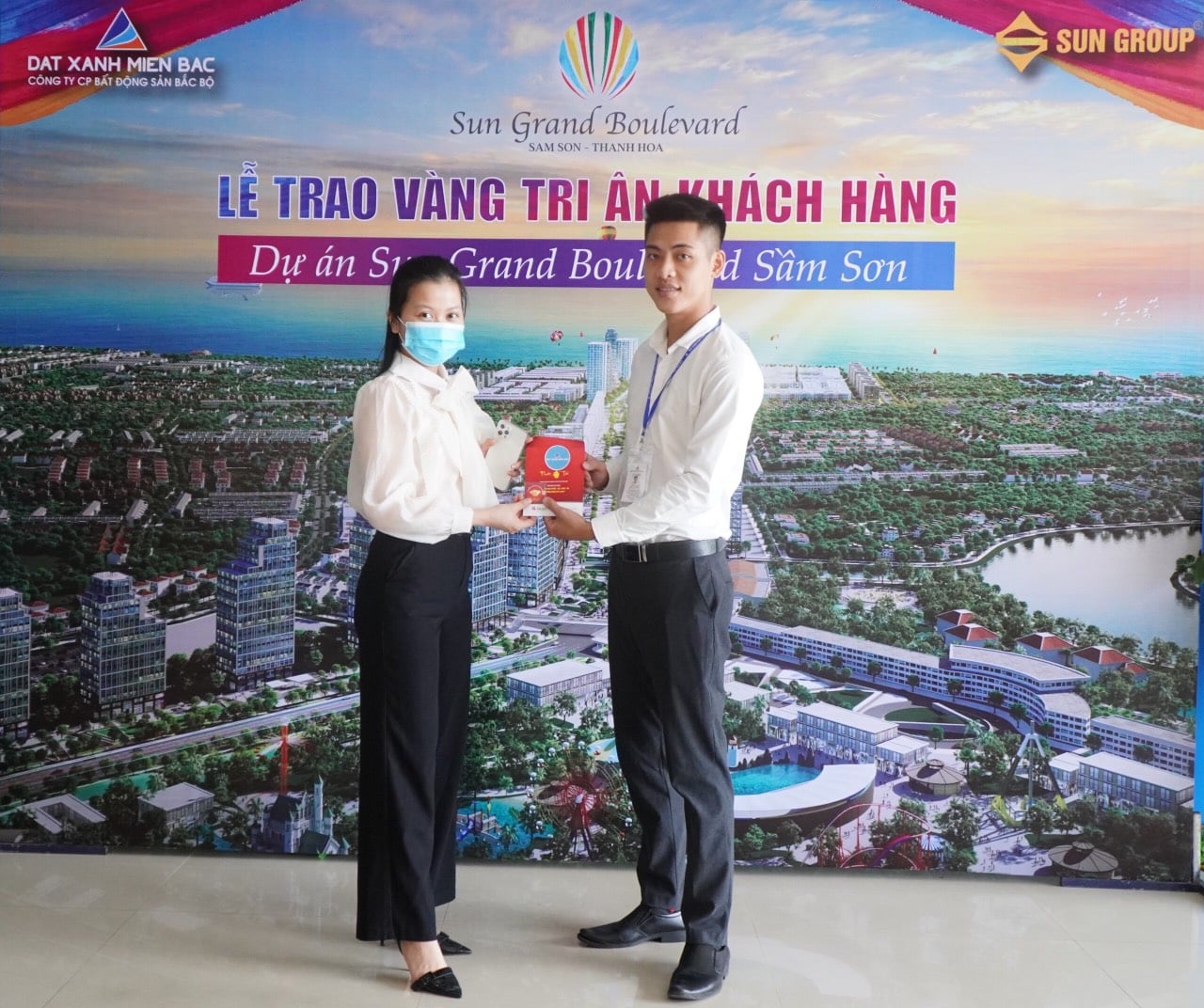 Đất Xanh Miền Bắc tri ân khách hàng mua dự án Sun Grand Boulevard Thanh Hóa
