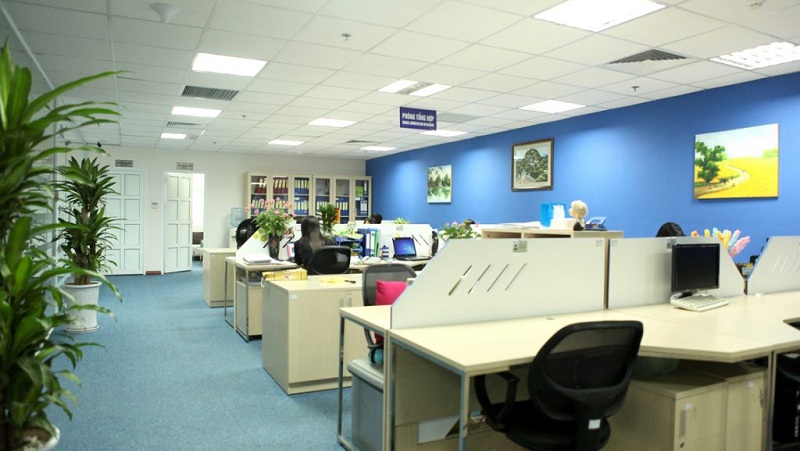 Cho thuê văn phòng tòa nhà Detech