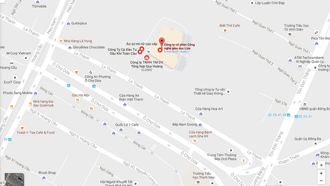 Cho thuê văn phòng tòa GP Invest