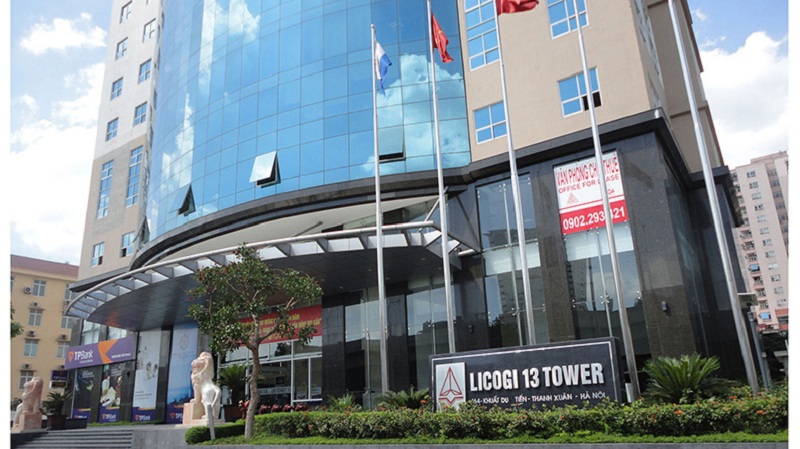 Cho thuê văn phòng tòa LICOGI 13 