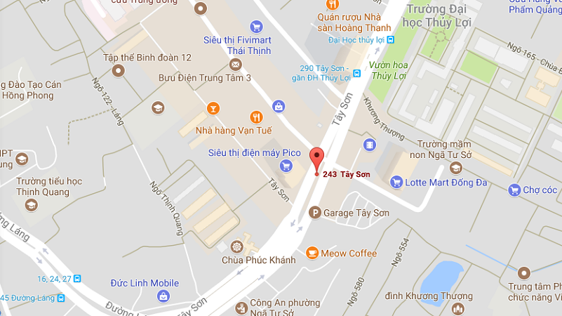 Cho thuê văn phòng tòa nhà Oriental Tower