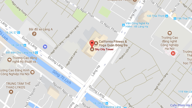 Cho thuê văn phòng tòa nhà Sky City Tower