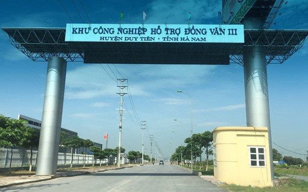 Khu công nghiệp Đồng Văn 3 - Hà Nam