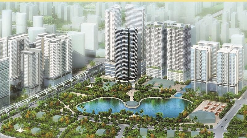 Dự án nhà ở cao tầng N01-T8