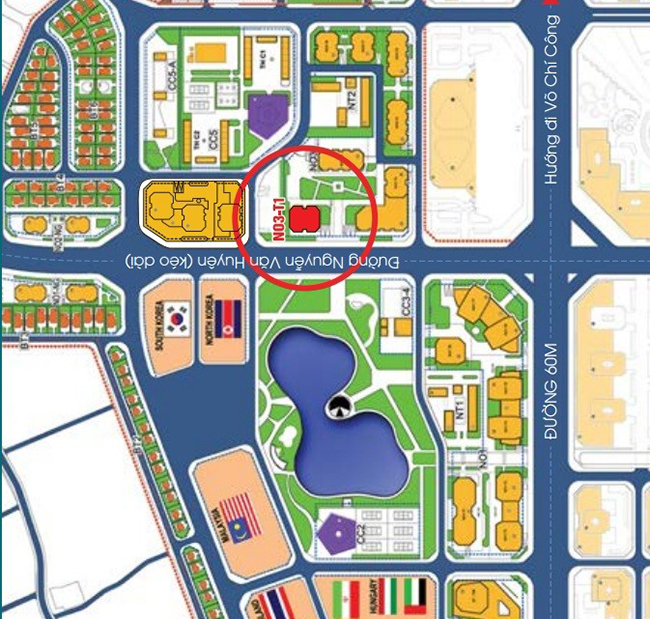 Chung cư N03T1 - Ngoại Giao Đoàn