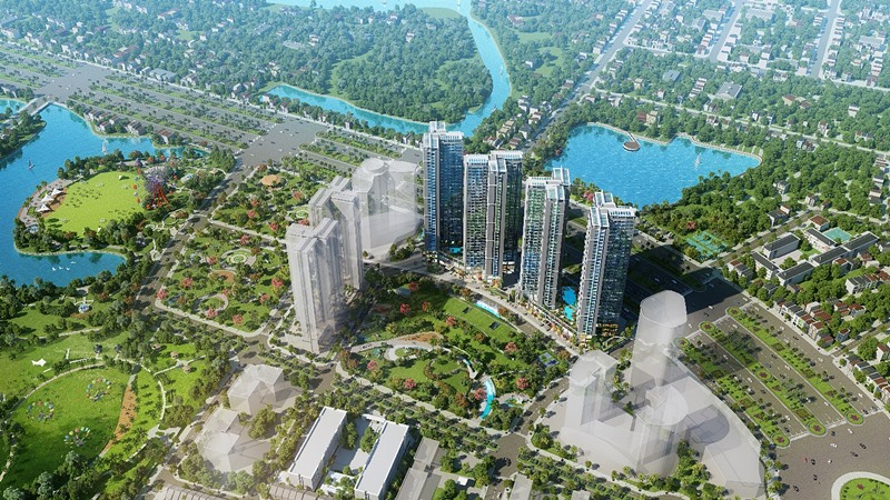 Phối cảnh tổng thể dự án Eco Green Sài Gòn