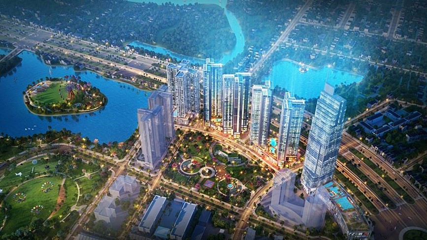 Phối cảnh dự án Eco Green Saigon được quy hoạch đồng bộ, hiện đại ngay trung tâm Quận 7