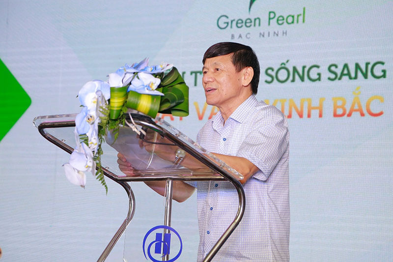 Ông Nguyễn Tiến Nhường - Phó Chủ tịch thường trực UBND Tỉnh Bắc Ninh chia sẻ tại buổi lễ ra mắt