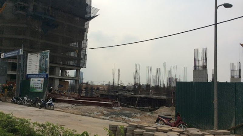 Tiến độ xây dựng Chung cư Phú Mỹ Complex cập nhật ngày 09/05/2016