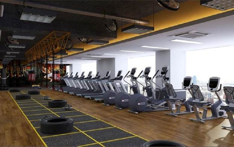 Phòng tập Gym Vital Fitness dự kiến khai trương vào tháng 4 năm 2018.