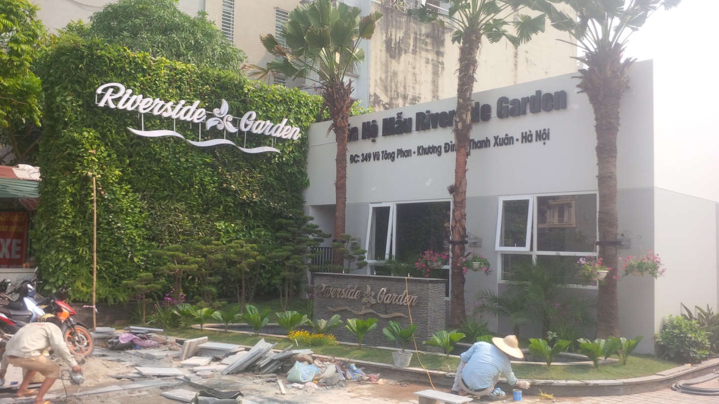 Riverside Garden - Cho thuê mặt bằng thương mại