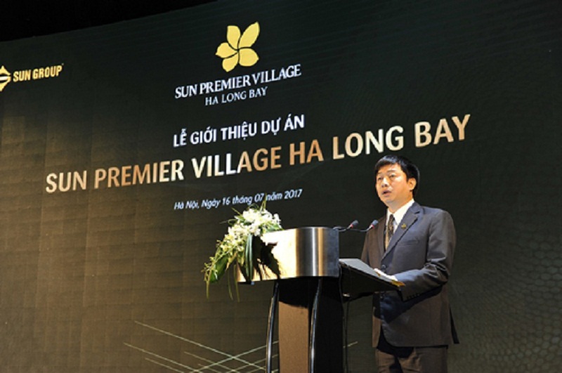 Phát biểu lại lễ giới thiệu dự án Sun Premier Hạ Long
