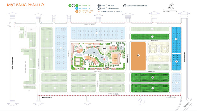 Đất nền KĐT du lịch Hoàng Long Nha Trang