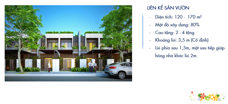 Liền kề sân vườn