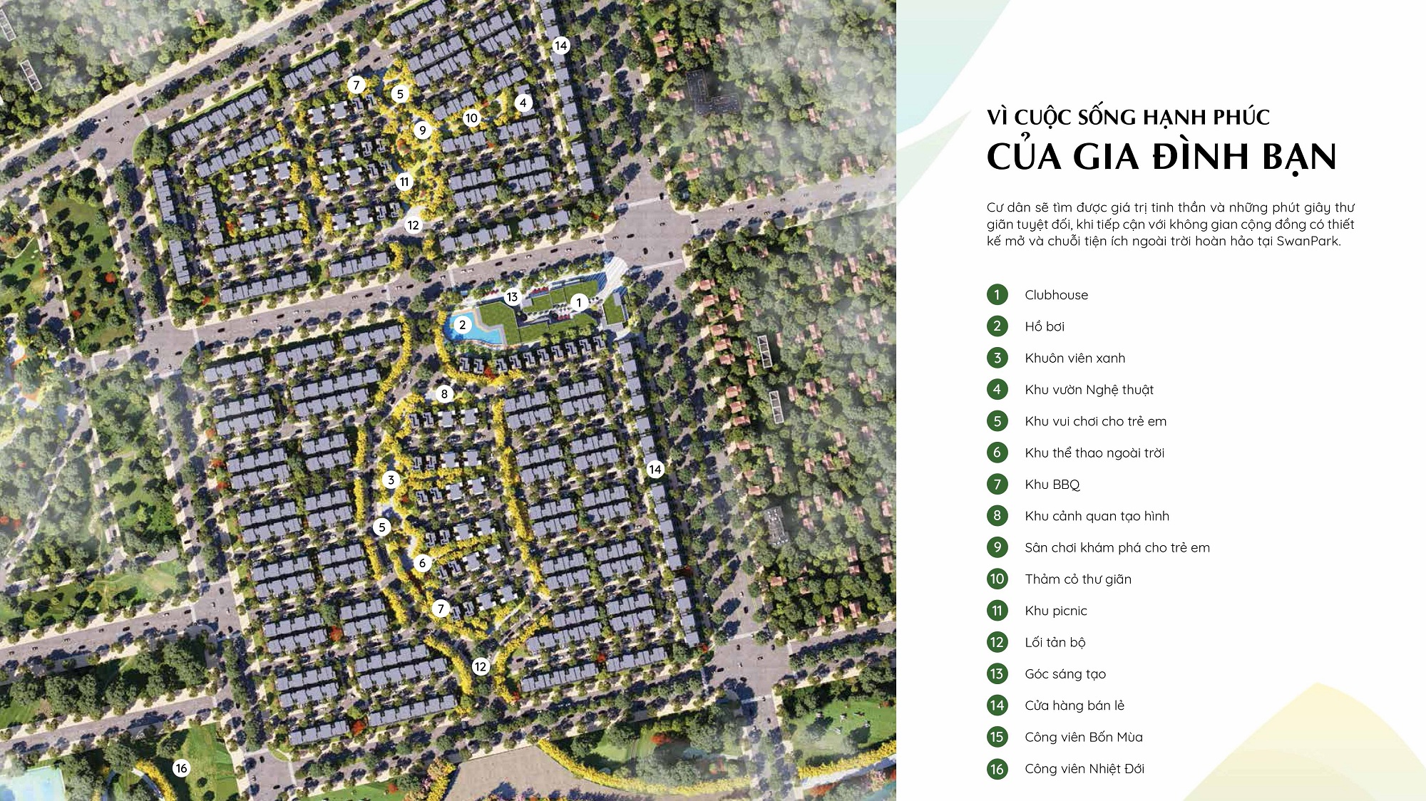 Dự án SwanPark - The Garden Town