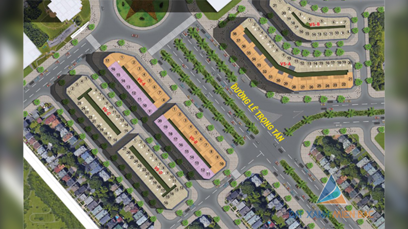 Nhà phố Thương Mại The Victoria