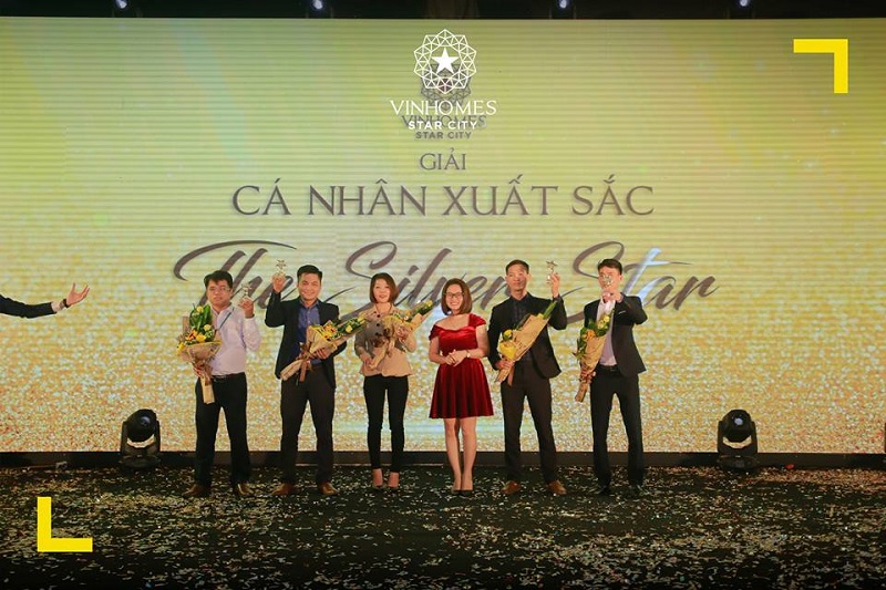 Giải thưởng cá nhân xuất sắc- Silver Star dành cho cá nhân Nguyễn Đình Thắng