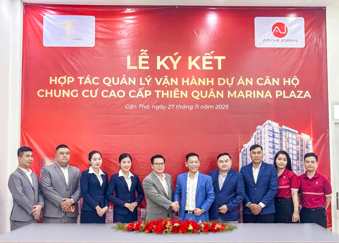 Asahi Japan chính thức vận hành dự án Thiên Quân Marina Plaza Cần Thơ 