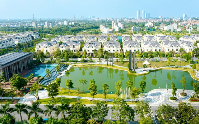 Biệt thự có tầng hầm đa năng tại Anlac Green Symphony