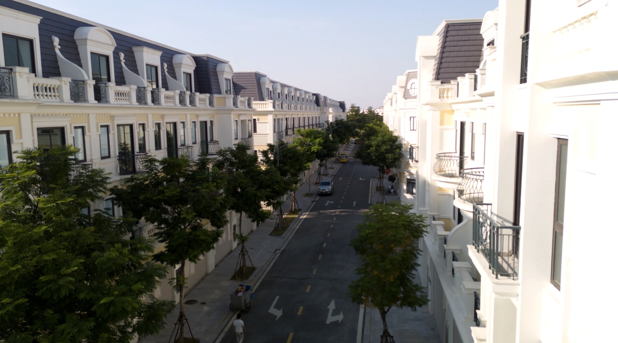 Shophouse hai mặt tiền nổi bật với thiết kế thoáng rộng và tối ưu nhận diện