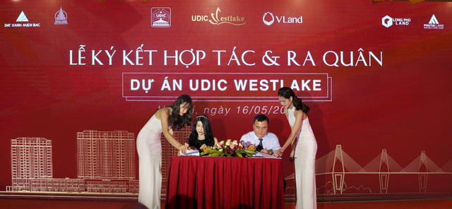 Lễ ký kết hợp đồng đối tác chiến lược giữa UDIC và V-Land
