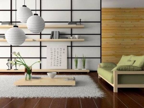 Bí quyết đơn giản nhân đôi diện tích phòng khách của người Nhật Bản