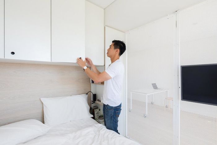 Căn hộ 24 m2 rộng rãi thoáng mát đến khó tin nhờ áp dụng thiết kế của người Nhật