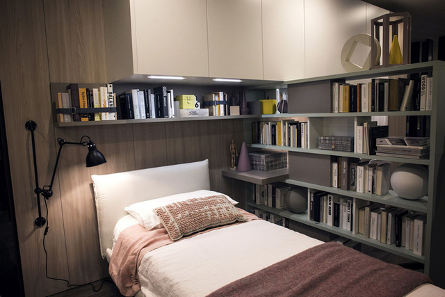 5 ý tưởng siêu tuyệt vời để mở rộng không gian, sắp xếp ngăn nắp cho phòng ngủ nhỏ 5